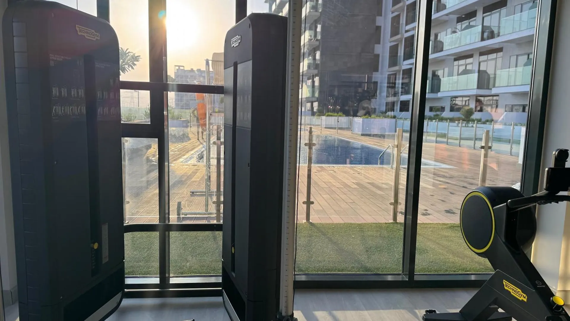 アパート Ashri Elegant Studio Near Burj Khalifa ドバイ