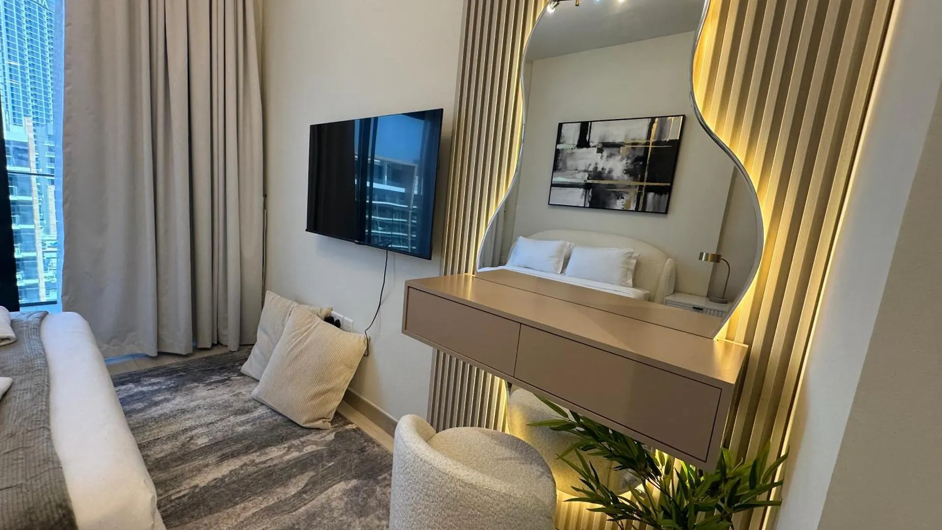 Ashri Elegant Studio Near Burj Khalifa ドバイ