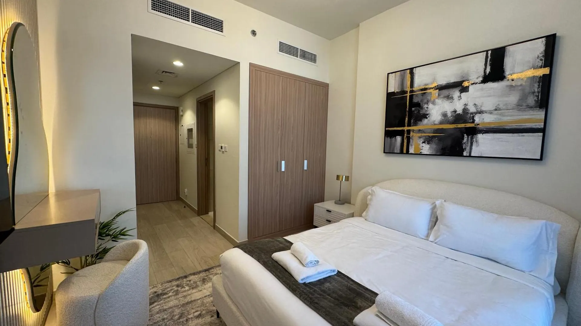Ashri Elegant Studio Near Burj Khalifa ドバイ アパート